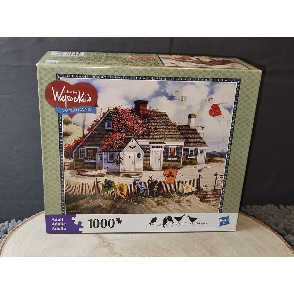 Hasbro Charles Wysocki Americana 1000 pc Jigsaw Puzzle (2011) ~NEW/SEALED